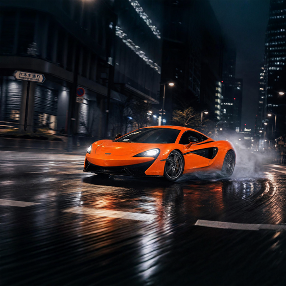 Auto R/C McLaren 570S s LED svjetlima LILBIG RL-2607, 1:24
