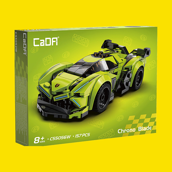 Auto za sastavljanje Chrono Riftblade LILBIG C55056W, 157 dijelova